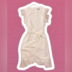 Shelby & Palmer, Size 12, White Tie Waist Dress